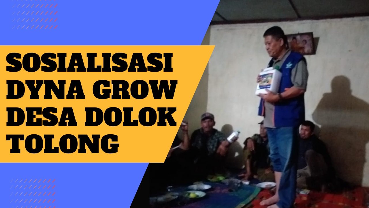 Read more about the article SOSIALISASI PUPUK ORGANIK CAIR DYNA GROW
