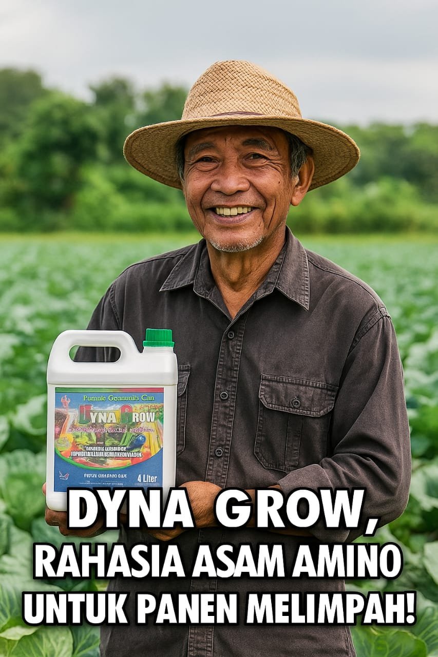 Read more about the article RAHASIA ASAM AMINO DALAM PUPUK ORGANIK DYNA GROW