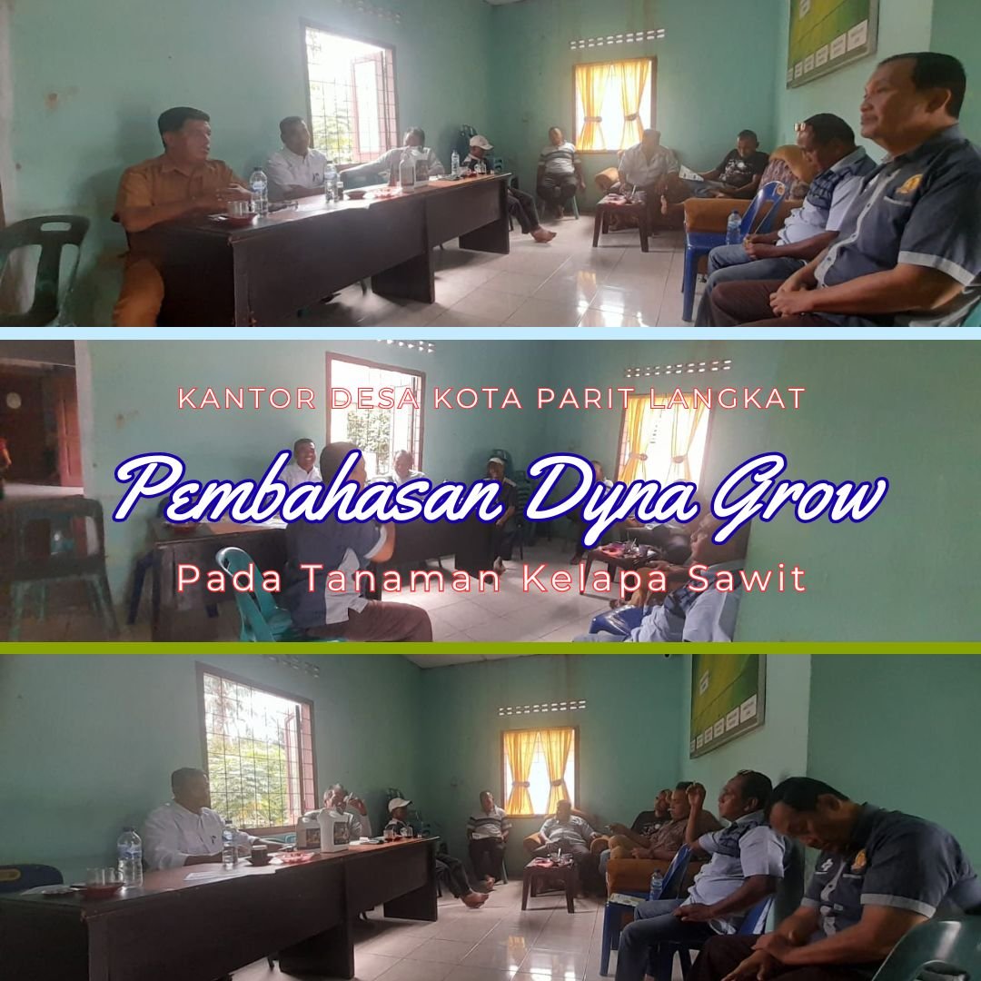 Read more about the article PEMBAHASAN PEMANFAATAN DYNA GROW PADA TANAMAN KELAPA SAWIT